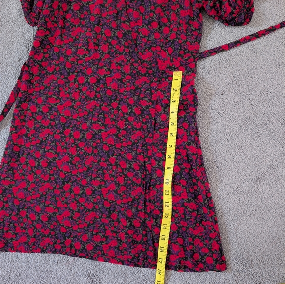 Faithfull The Brand Floral Wrap Mini dress (see note about size) - Picture 8 of 8